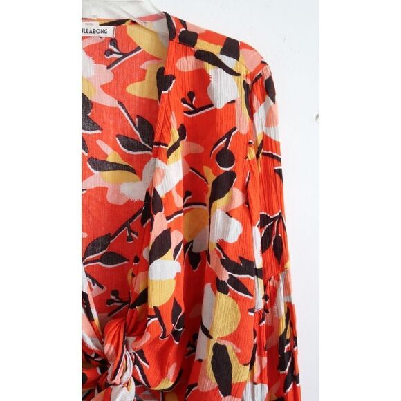 Billabong Colorful Long Sleeve Top - Size Small - Picture 3 of 8